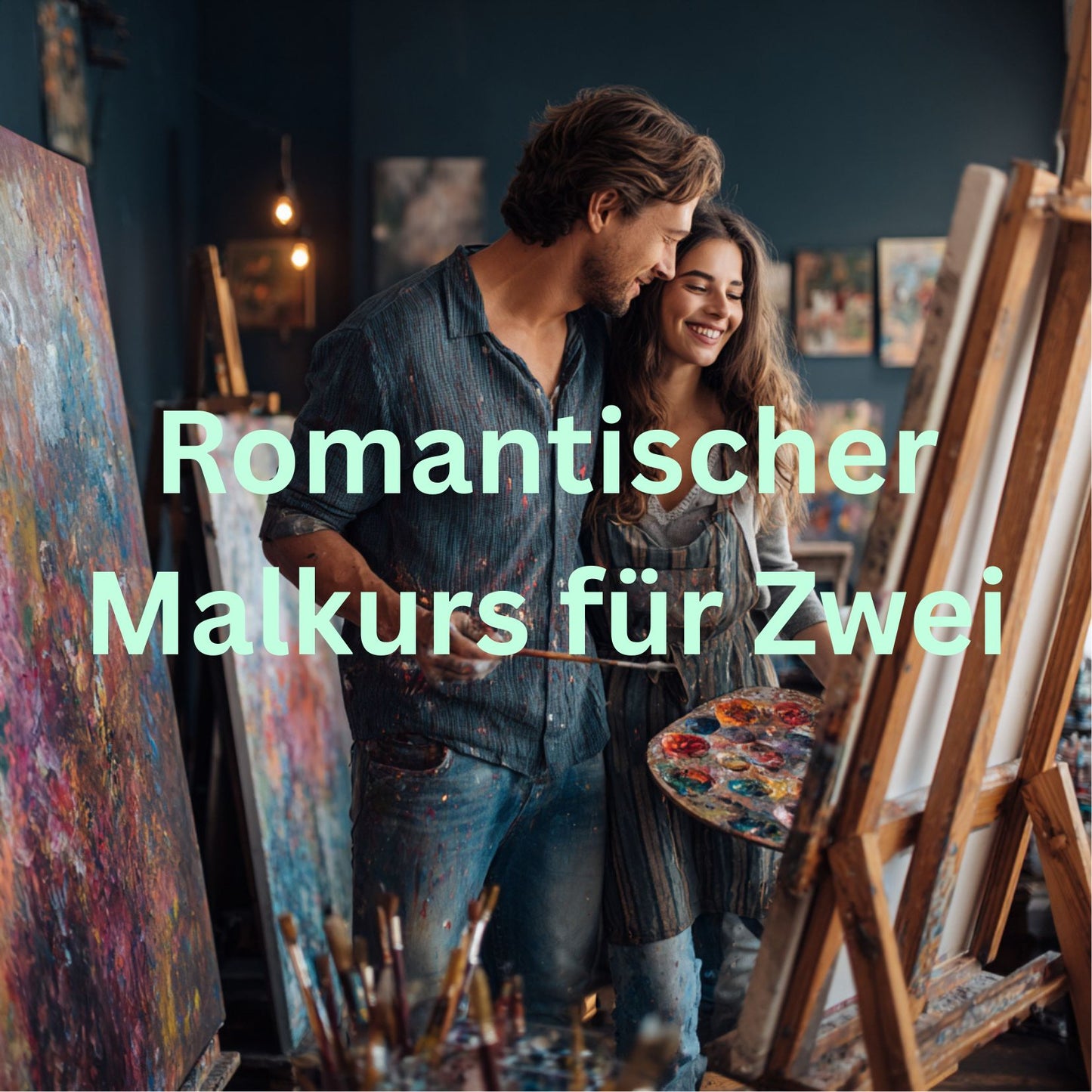 Malkurs für Paare – das kreative Maldate bei Art Space Berlin