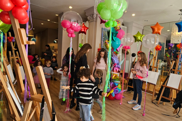 Kreativer Kindergeburtstag: Malen, Basteln und Gestalten im Art Space Berlin I Art Space Berlin