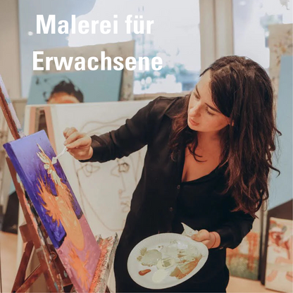 Open Atelier Malkurs für Erwachsene in Berlin – Individuelles Malen mit persönlicher Betreuung