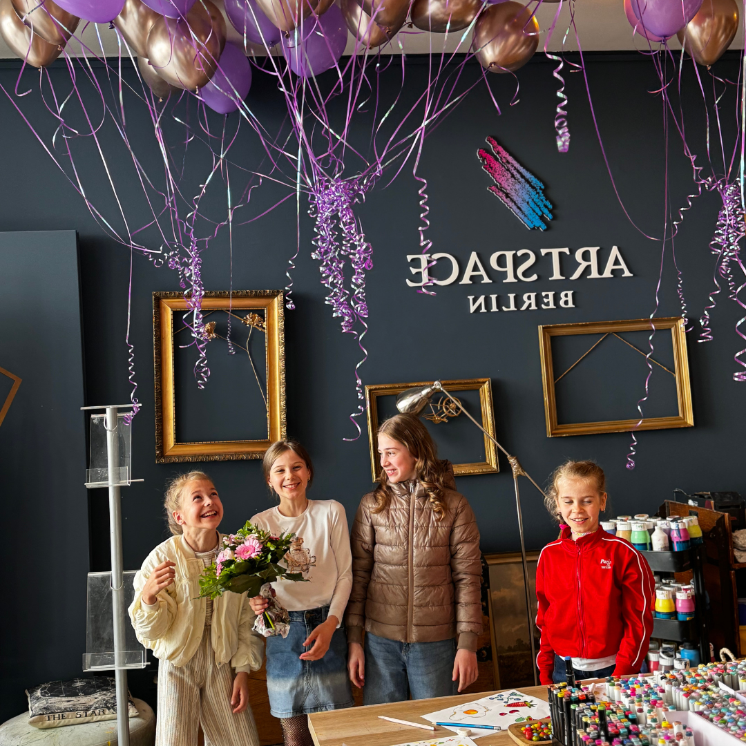 Kindergeburtstag im Art Space Berlin