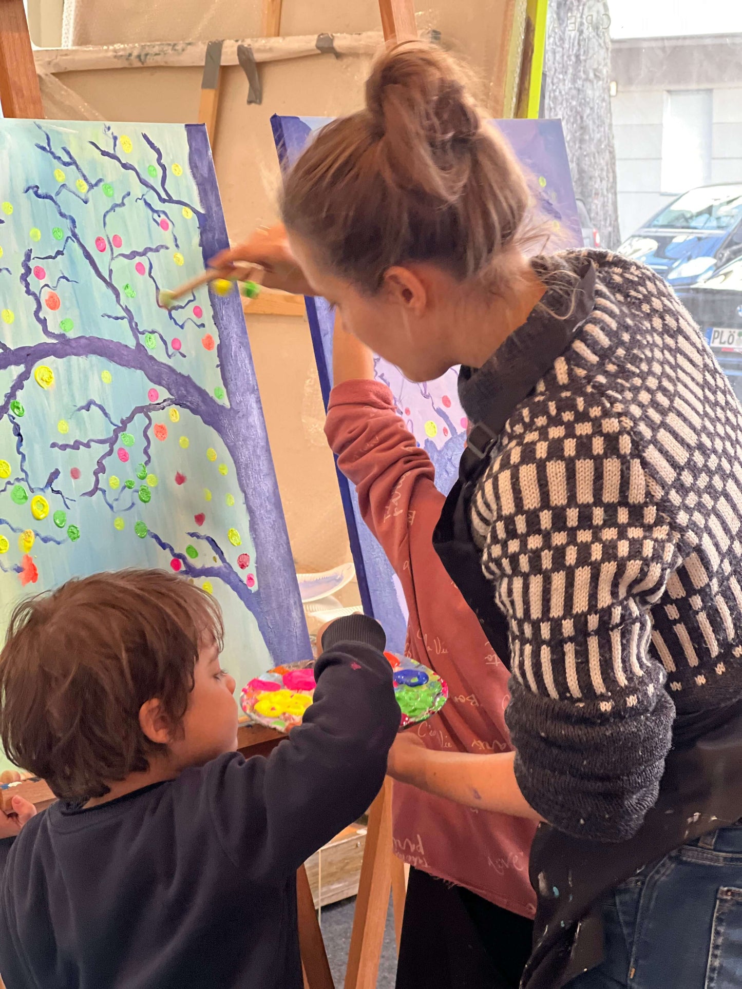 Eltern-Kind Workshop I Art Space Berlin