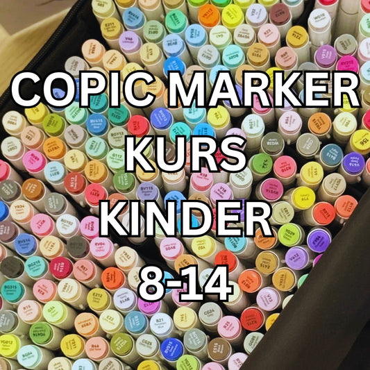 Copic Marker Zeichnen Kurs Berlin für Kinder 8+