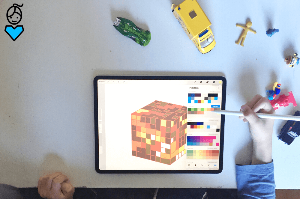 Digitales Zeichnen für Kinder & Jugendliche – iPad & Procreate Zeichenkurs in Berlin