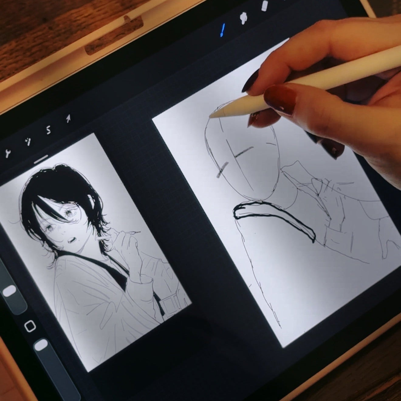 Manga Zeichenkurs in Berlin – Digitales Zeichnen mit iPad & Procreate