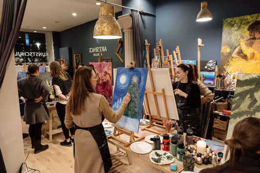 Kreative Firmenevents – Teambuilding, Netzwerken & Feiern I Art Space Berlin