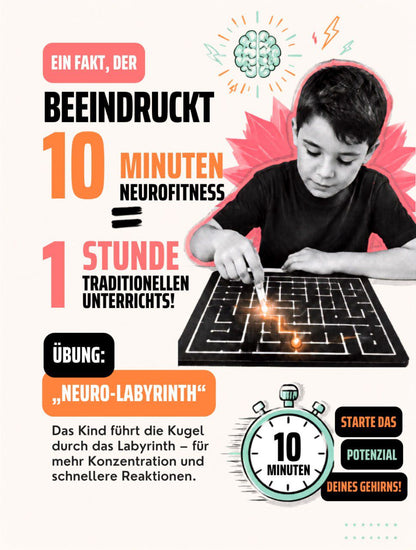 Neurofitness für Kinder ab 7 Jahren – Konzentration, Gedächtnis & Motorik spielerisch fördern