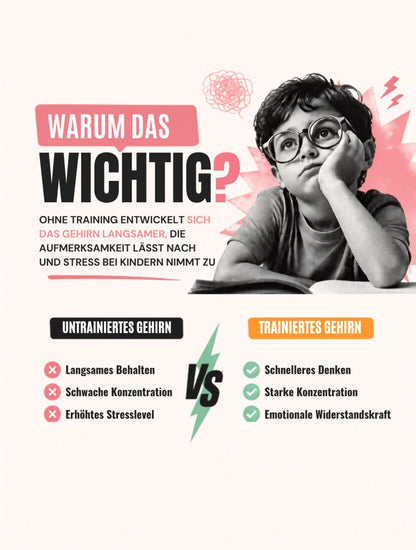 Neurofitness für Kinder ab 7 Jahren – Konzentration, Gedächtnis & Motorik spielerisch fördern
