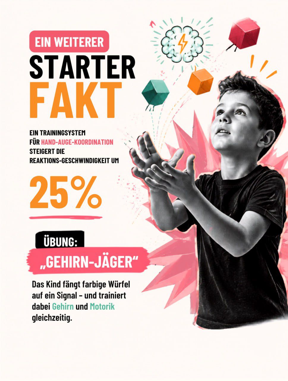 Neurofitness für Kinder ab 7 Jahren – Konzentration, Gedächtnis & Motorik spielerisch fördern