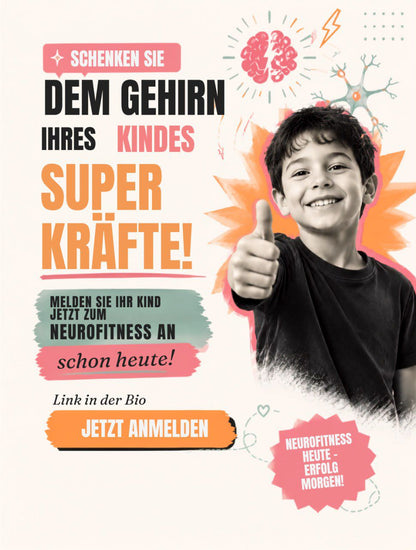 Neurofitness für Kinder ab 7 Jahren – Konzentration, Gedächtnis & Motorik spielerisch fördern